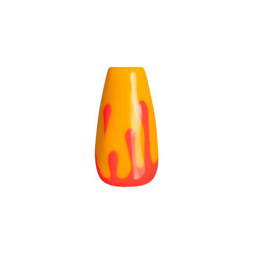 Lava Nail Art